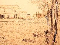 Rohrfederzeichnung von V.v.Gogh
